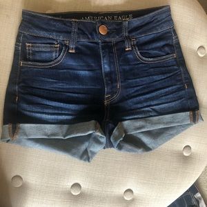 American Eagle Hi-Rise Shorts 0